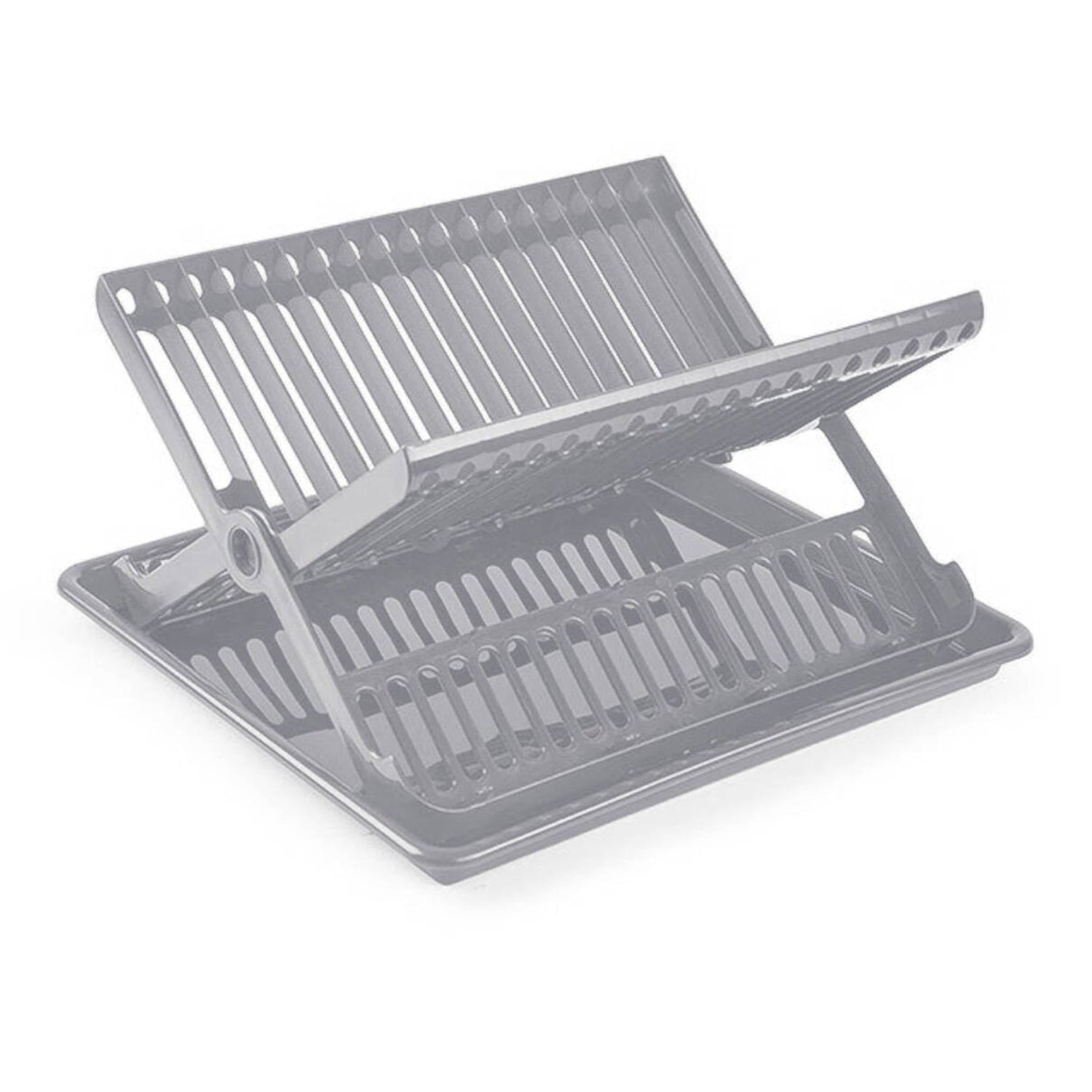 Dish Drainer with Tray | Silver
