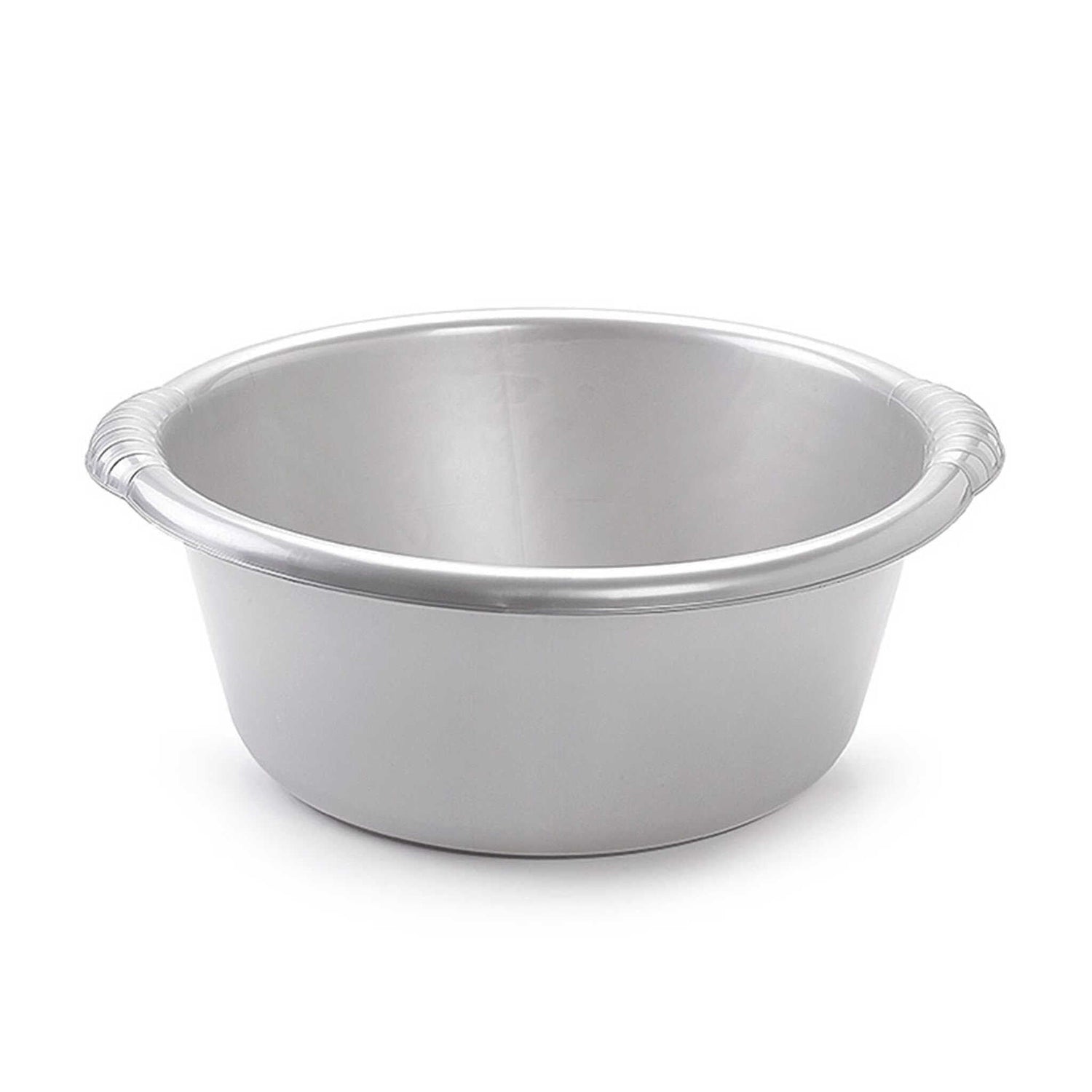 Round Wash Tub | Silver | 20L