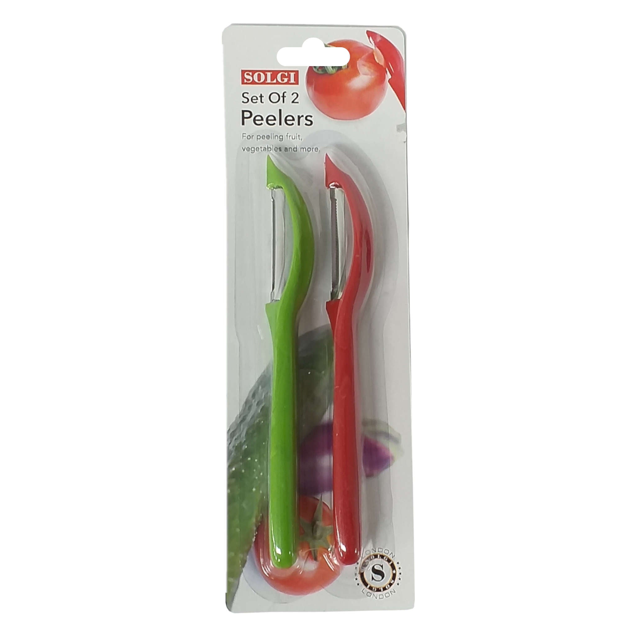 Peeler | Set of 2 | Green &amp; Red