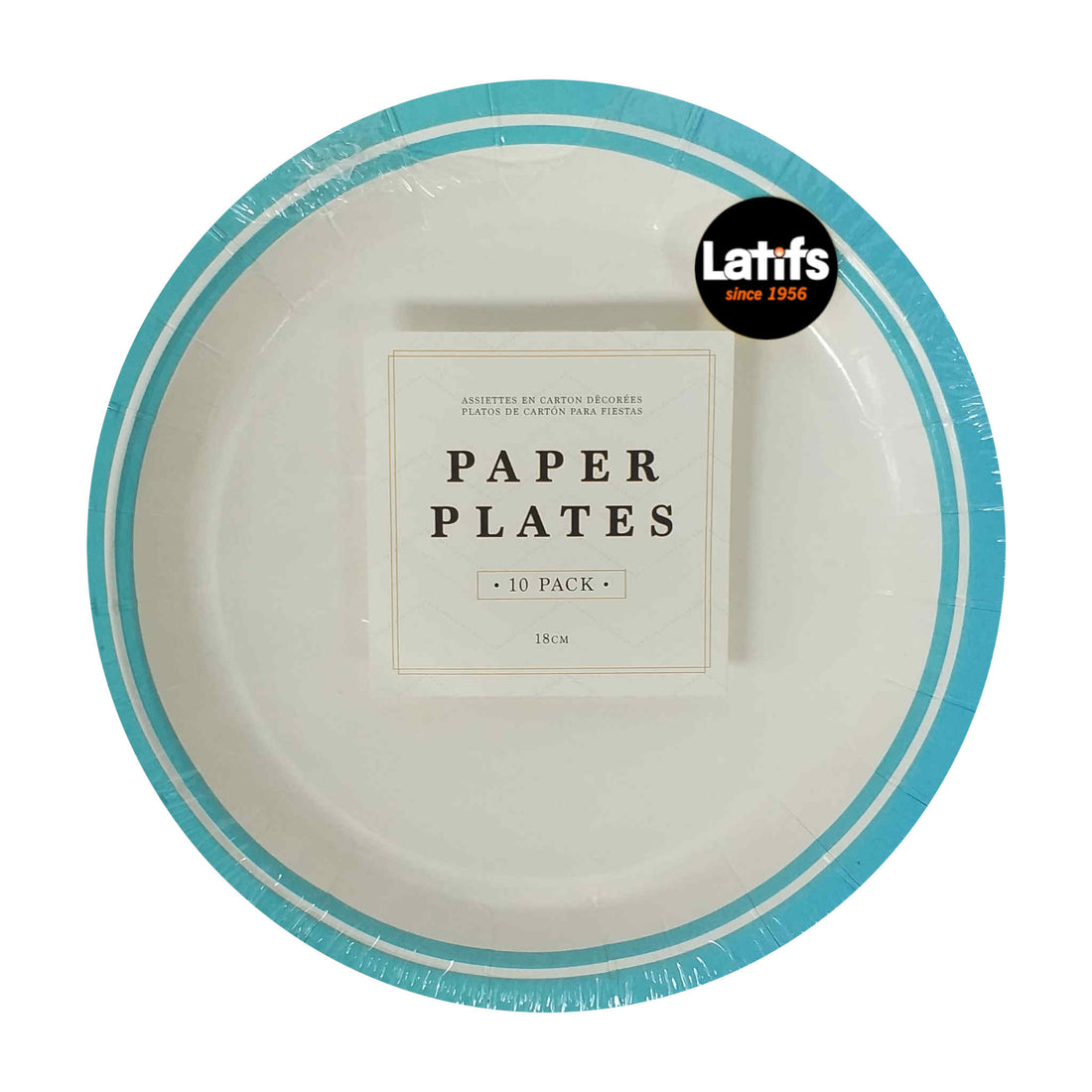 Party Plates | Teal | 7 inch | 10 Pack